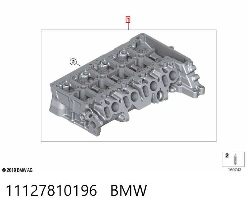 Головка блока цилиндров на BMW X3  E83