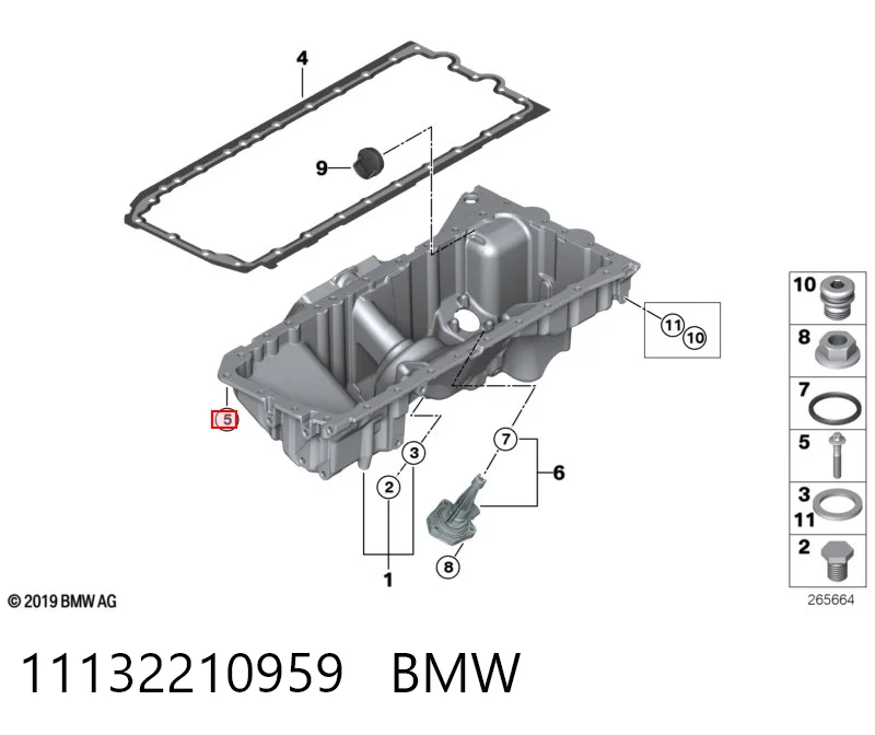 Купить 3M103001 AND Болт масляного поддона