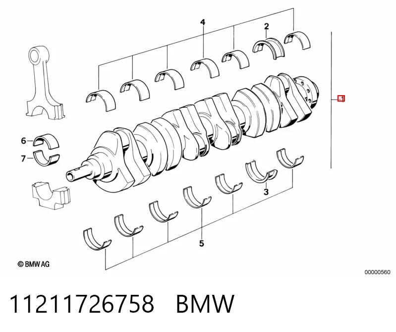 Купить Коленвал Бмв 3  E36