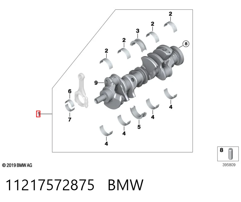  Коленвал BMW X5 