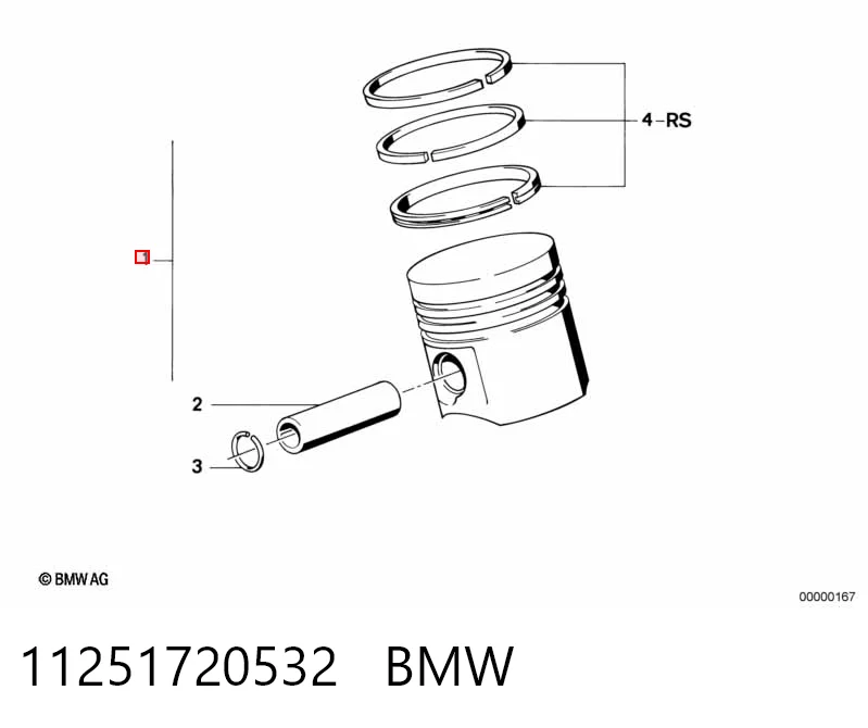 Поршень в сборе Mahle Original 812000 цена, от 116.36 USD