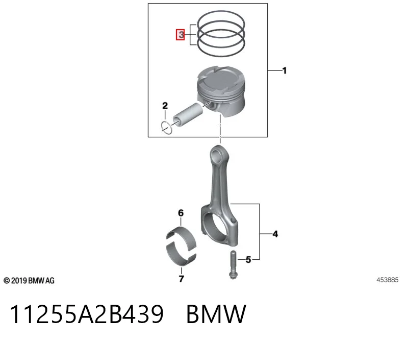11255A2B439 BMW 