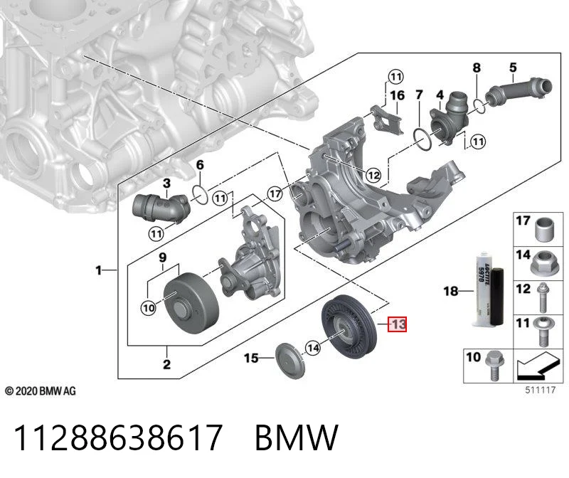 11288638617 BMW 