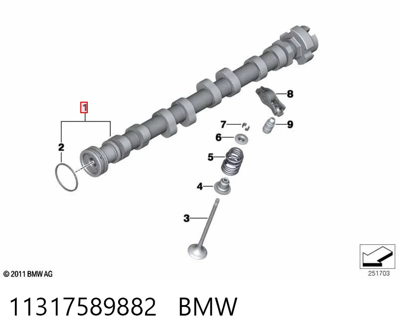 11317589882 BMW 