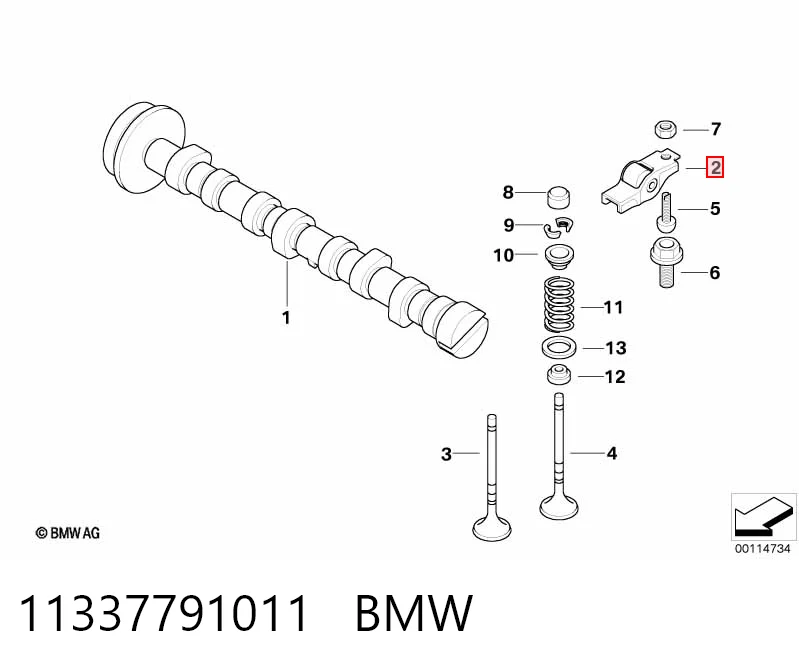  Коромысло Toyota Corolla 
