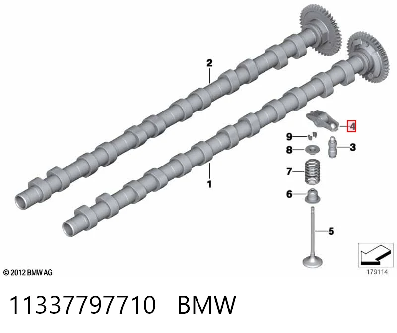 11337797710 BMW  Коромысло клапана