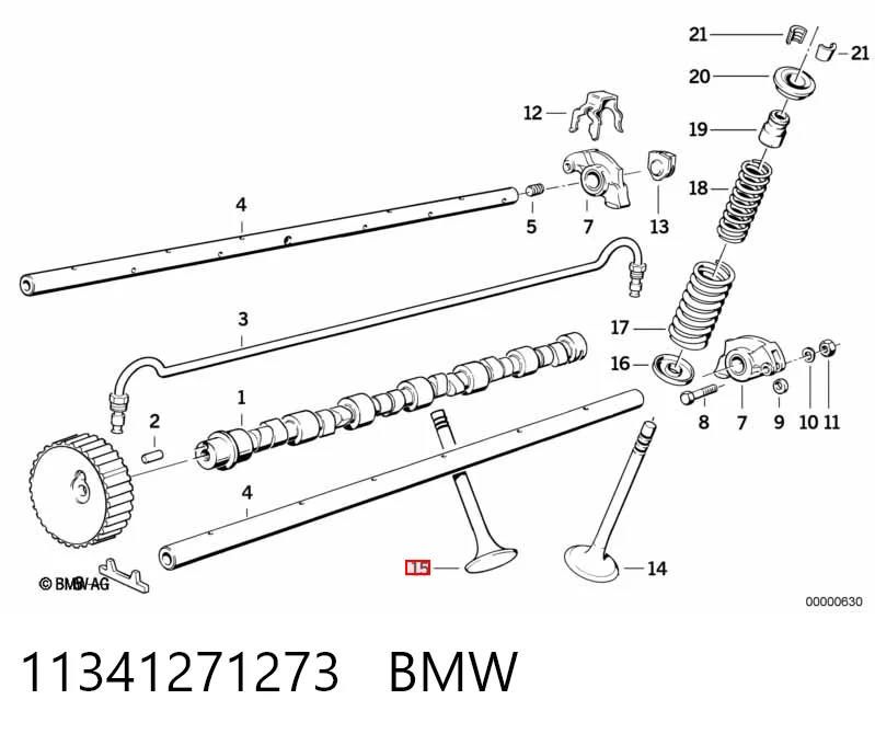 860711 SM Выхлопной клапан