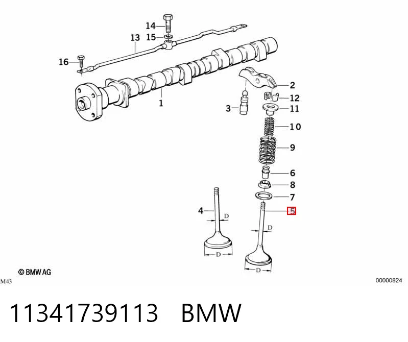 Выпускной клапан двигателя Gieffe 0087KCR цена, от 13.86 USD