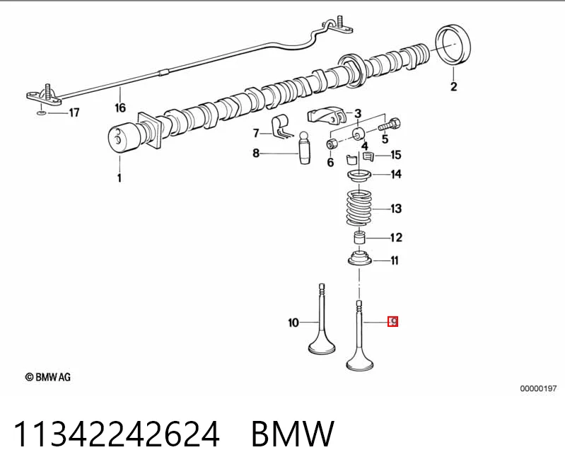 Впускной клапан 4396BMCR Freccia