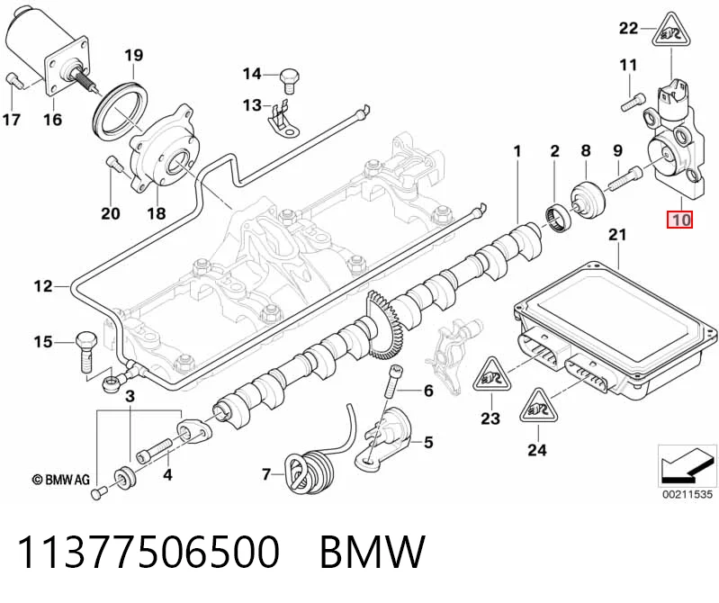 11377506500 BMW Датчик распределительного вала