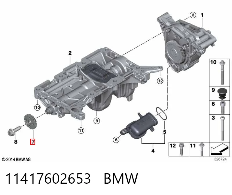 11417602653 BMW 