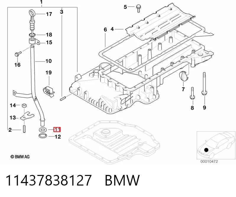 11437838127 BMW 