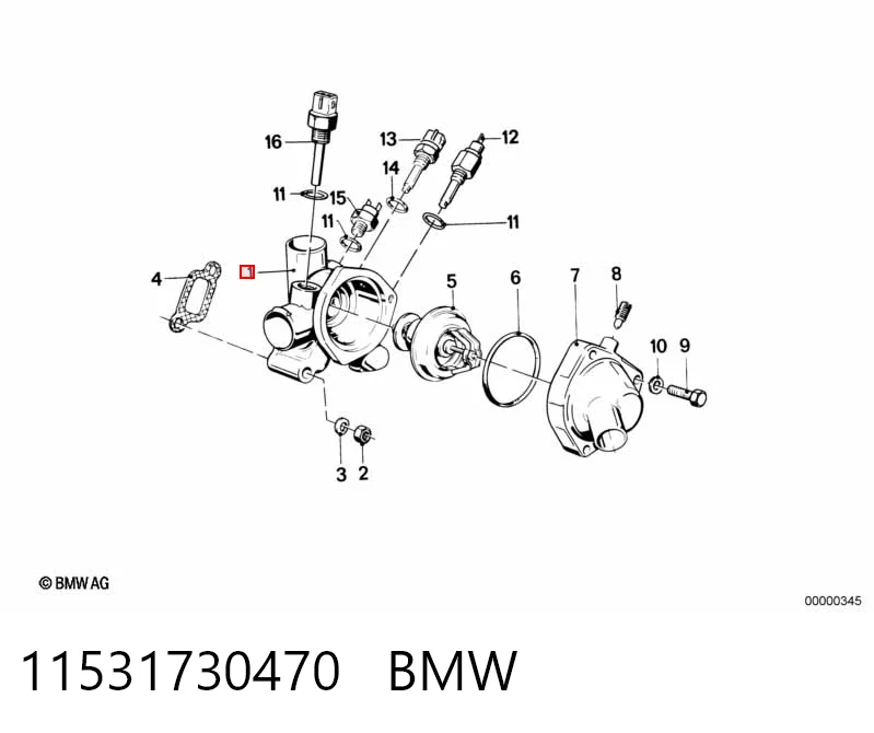 11531730470 BMW 