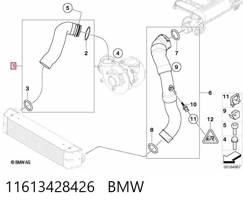 Шланг/патрубок интеркуллера Thermotec DCB084TT цена, от 49.79 USD