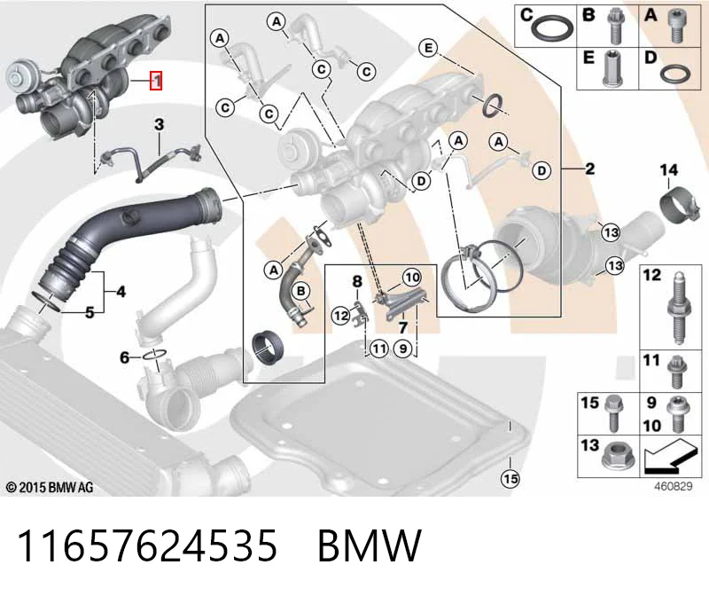 Турбонагнетатель Mitsubishi 49U7702032 цена, от 1206.42 USD