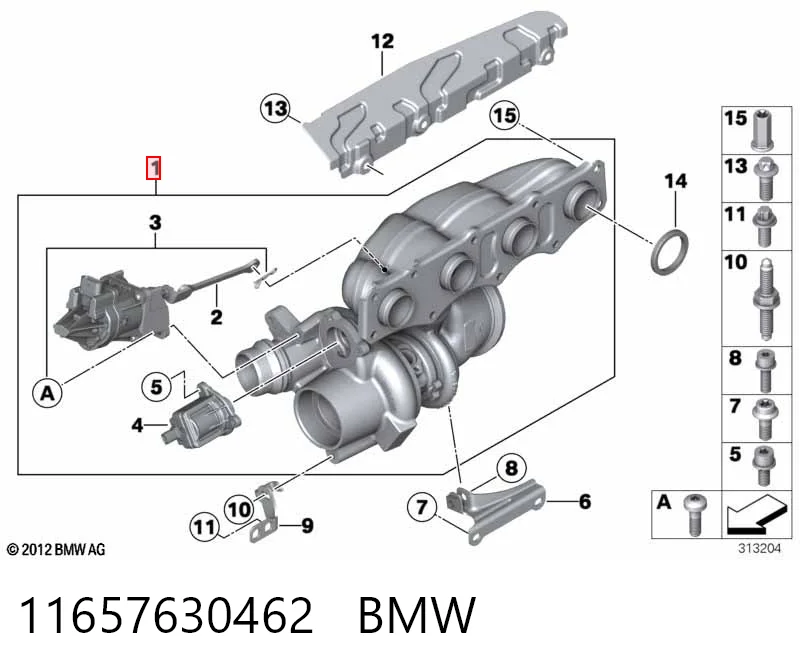 Турбина 49U7702032 Mitsubishi