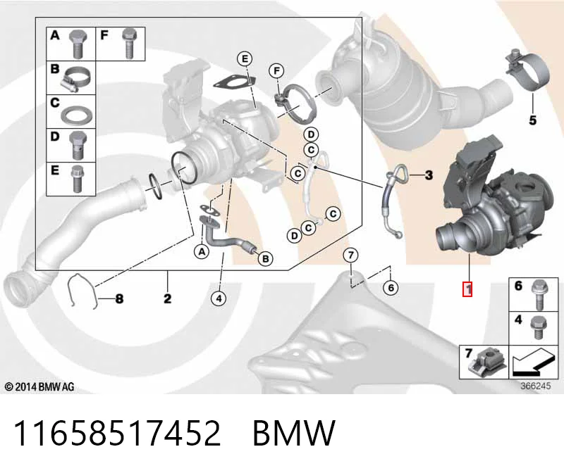 Купить 17201YV030 Toyota Турбоком