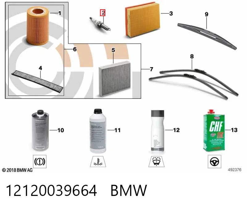 Свеча зажигания BMW X3 внедорожник (F25) (2010 - 2017) цена, от 20.27 USD