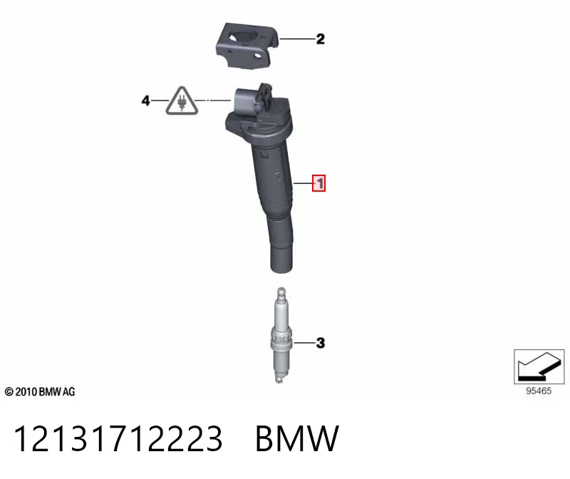 12131712223 BMW Катушка зажигания