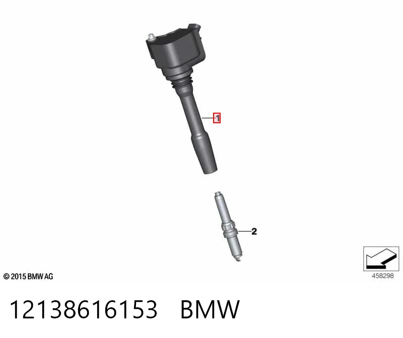 12138616153 BMW Катушка зажигания
