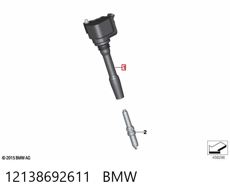 12138692611 BMW Катушка зажигания