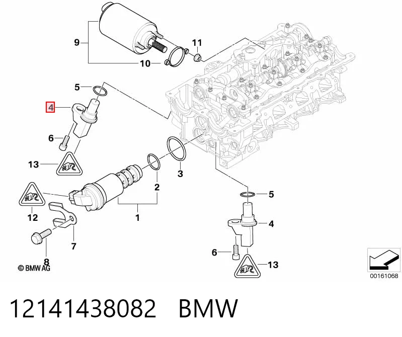 12141438082 BMW Датчик распределительного вала
