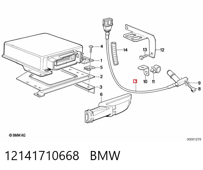 12141710668 BMW ДПКВ