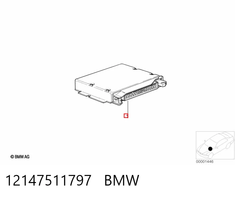 Мозги двигателя на BMW X5  E53