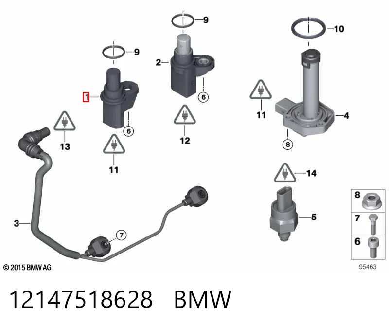 12147518628 BMW Датчик распределительного вала