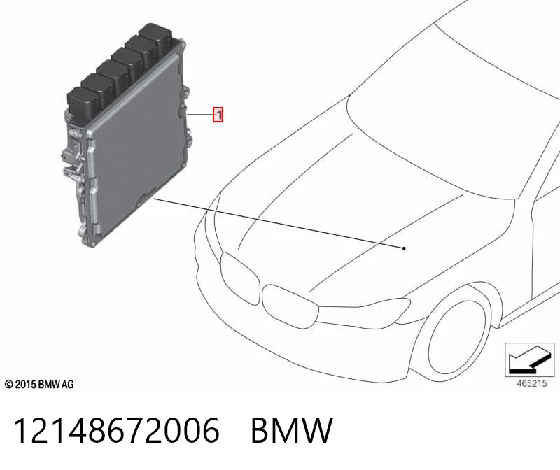 ЭБУ двигателем BMW 8680195 цена, от 373.74 USD