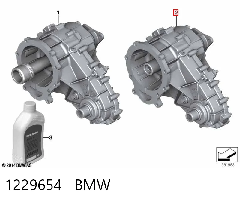 1229654 BMW Цепь привода раздатки