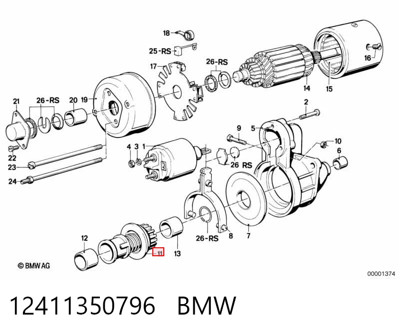  Бендикс Alfa Romeo 147 хэтчбек (937) (2001 - 2010) цена, от 13.34 USD