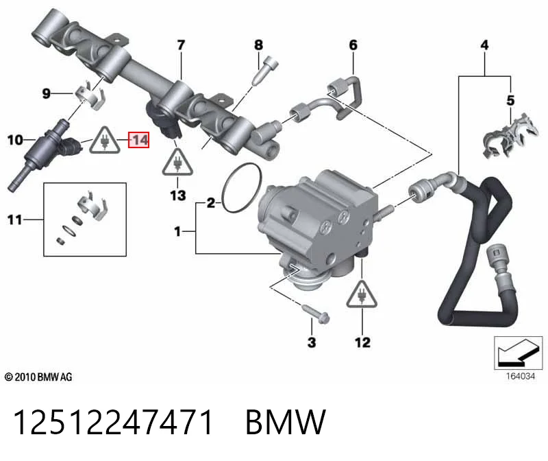 9360591 Renault (RVI) Топливные форсунки