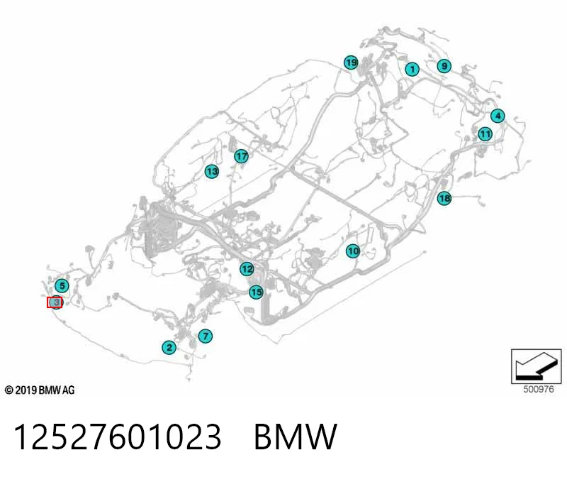 Купить 7601023 BMW 