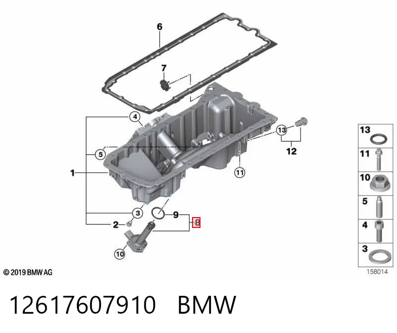 12617607910 BMW Датчик уровня масла