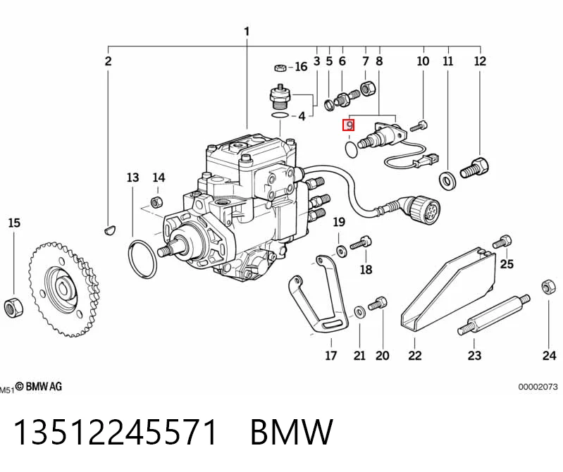 Уплотнитель топливного насоса Iveco 93193011 цена, от 1.04 USD