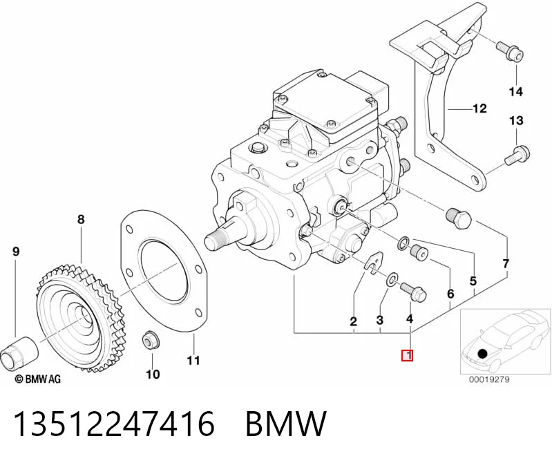 ТНВД 0986444004 Bosch
