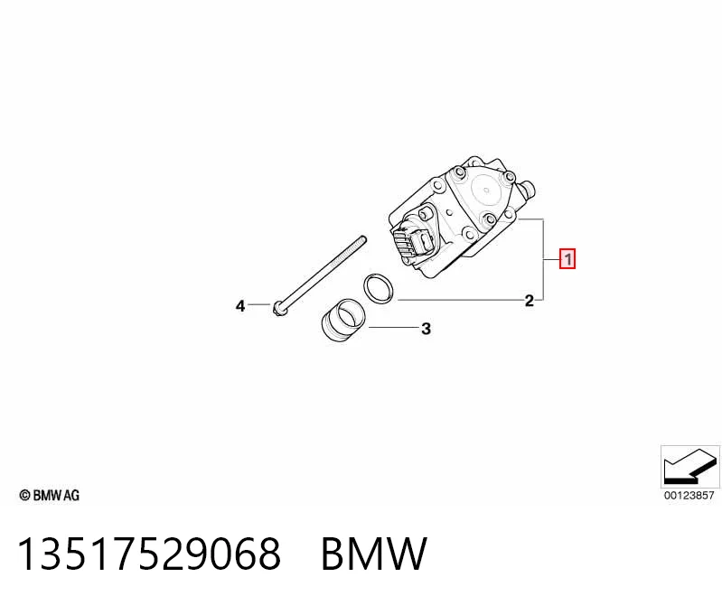 13517529068 BMW Насос топливный высокого давления (ТНВД)