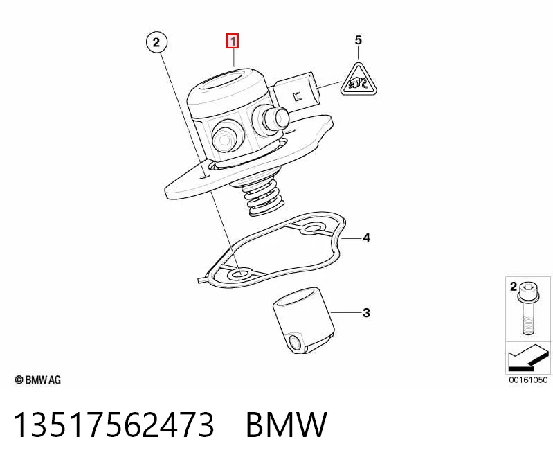 Насос топливный высокого давления (ТНВД) BMW 5 универсал (E61) (2003 - 2009) цена, от 118.91 USD