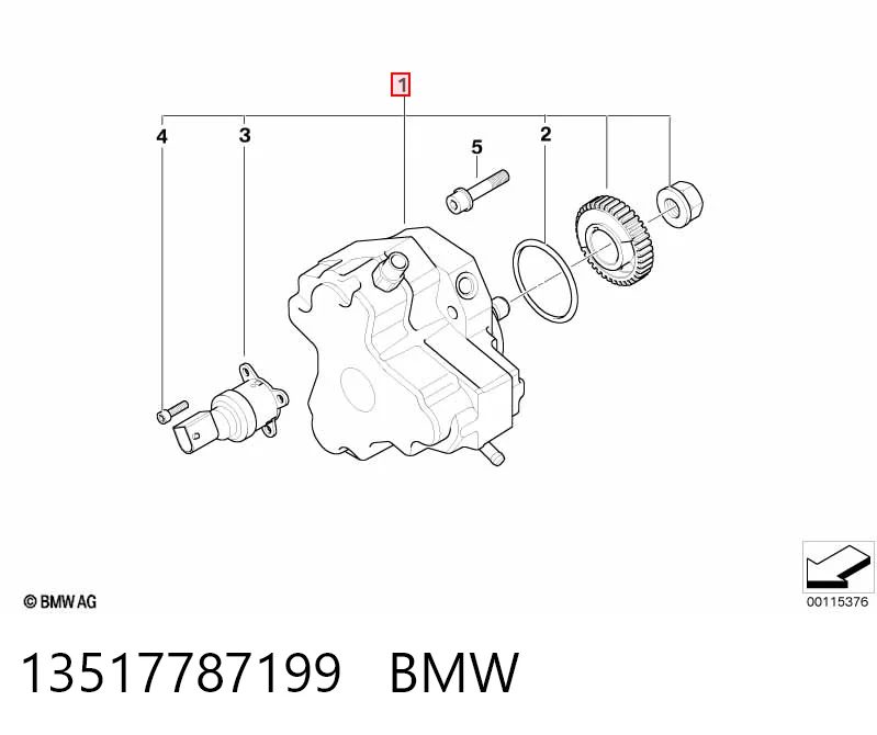 Насос топливный высокого давления Bosch 986437323