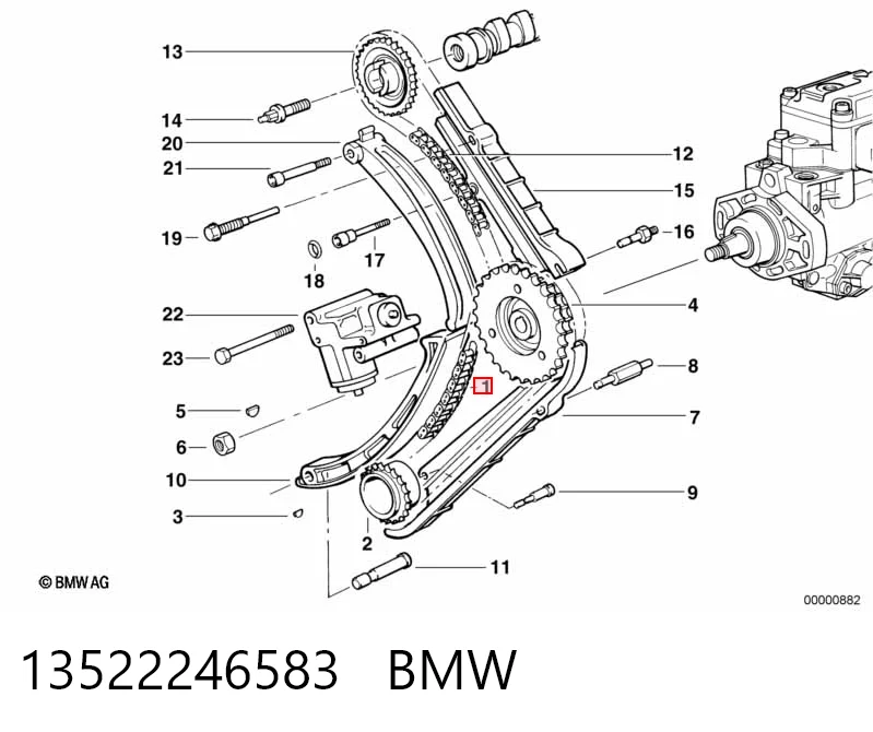 Купить STC3359 Britpart Цепь ГРМ нижняя