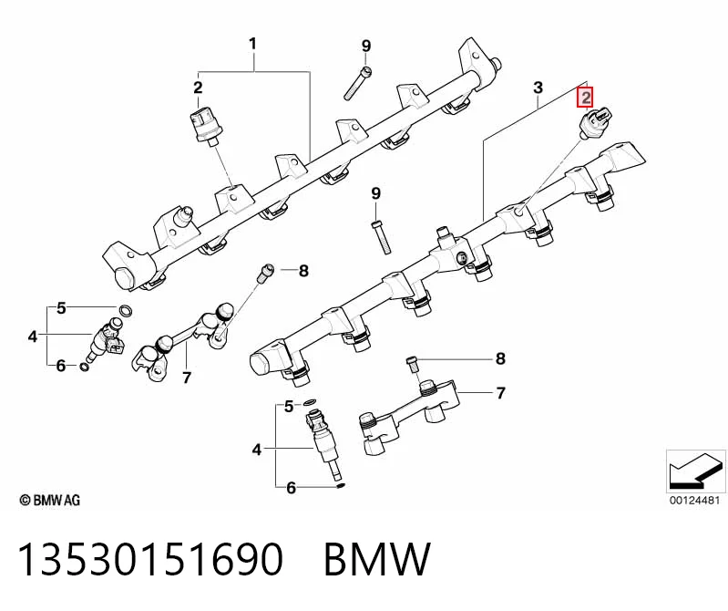 13530151690 BMW Манометры
