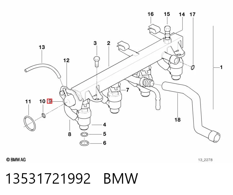 Купить 280160697 Bosch Регулятор давления топлива
