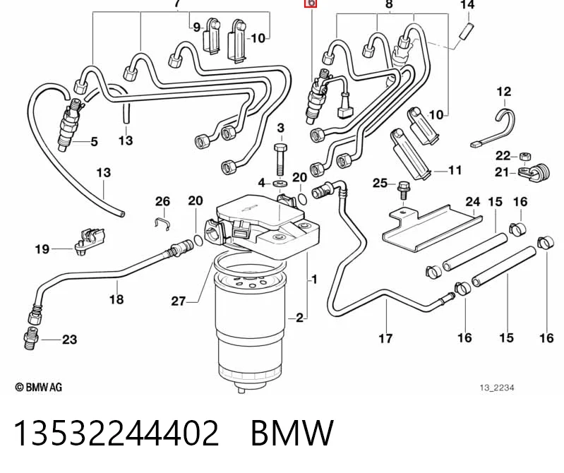 432217236 Bosch Топливные форсунки