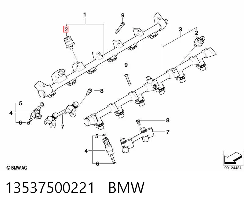13537500221 BMW Манометры