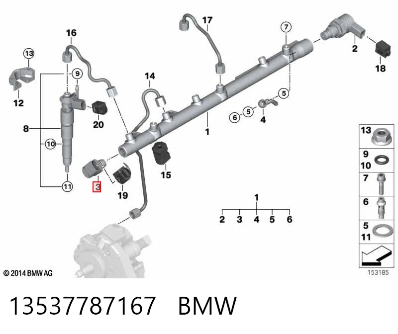 13537787167 BMW Манометры