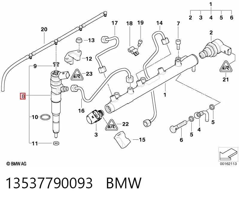  Топливные форсунки BMW 3 