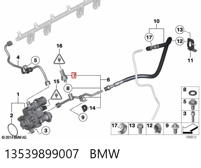 13539899007 BMW Манометры