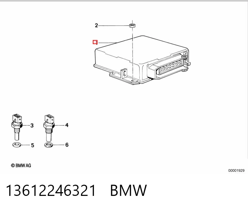  Блок управления двигателем BMW 5 