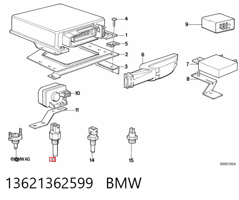 Купить 7700682046 Renault (RVI) Термодатчик охлаждающей жидкости